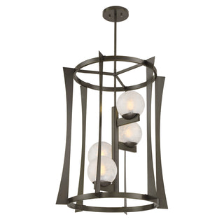 Darien 4-Light Pendant in Mediterranean Bronze