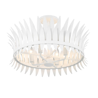 Ensley 4-Light Ceiling Light in Bisque White