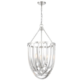 Jennings 3-Light Pendant in Polished Nickel