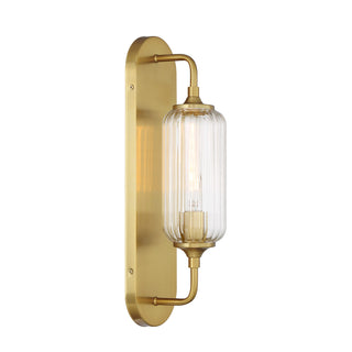 Holton 1-Light Wall Sconce in Warm Brass