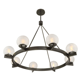 Darien 8-Light Chandelier in Mediterranean Bronze