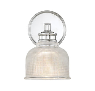 1-Light Wall Sconce in Chrome