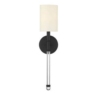 Fremont 1-Light Wall Sconce in Matte Black