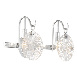 Addison 2-Light Bathroom Vanity Light in Polished Chrome