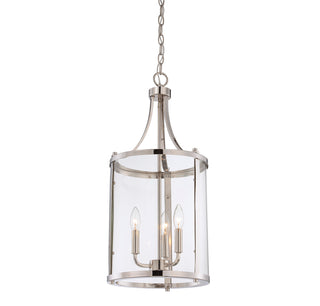 Penrose 3-Light Pendant in Polished Nickel