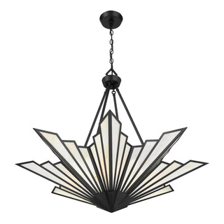 Rivage 4-Light Pendant in Matte Black