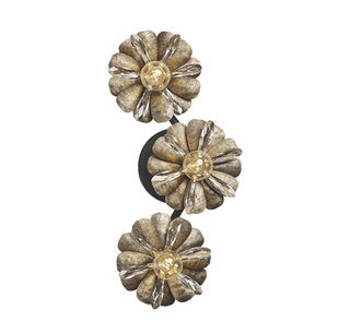 Giselle 3-Light Wall Sconce in Delphine