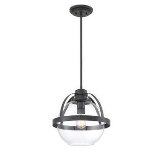 Pendleton 1-Light Pendant in 
Matte Black