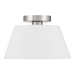 1-Light Ceiling Light in Brushed Nickel