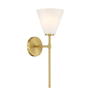Blair 1-Light Wall Sconce in Warm Brass