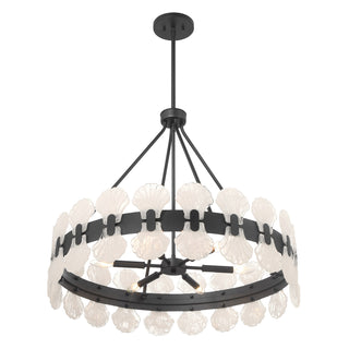 Bancroft 6-Light Chandelier in Matte Black