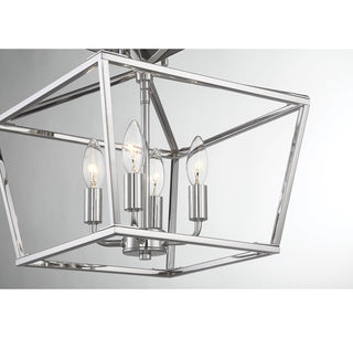 Townsend 4-Light Ceiling Light in Polished Nickel