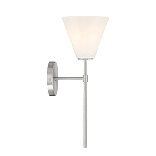 Blair 1-Light Wall Sconce in Satin Nickel