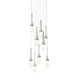 Link 9-Light Blown Glass Pendant