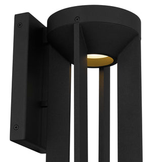 Aura Wall Sconce  Sand Black