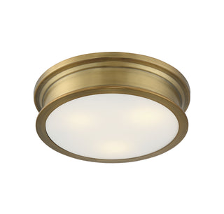 Watkins 3-Light Ceiling Light in Warm Brass