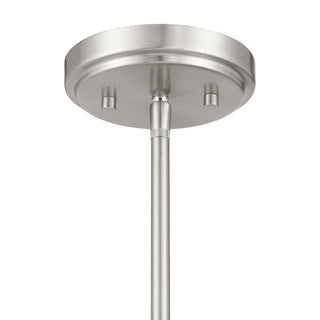 4-Light Chandelier in Brushed Nickel