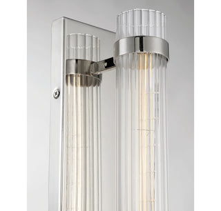 Willmar 1-Light Wall Sconce in Polished Nickel