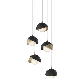 Brooklyn 5-Light Double Shade Pendant