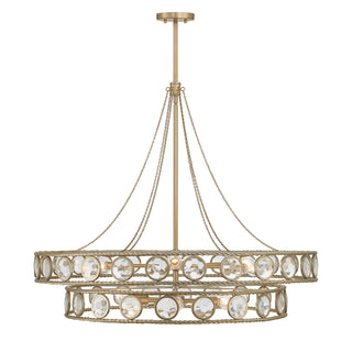 Cologne 12-Light Pendant in Opulent Gold