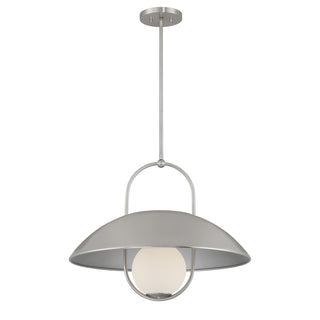 Lehigh 1-Light Pendant in Satin Nickel