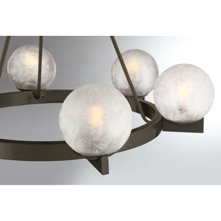 Darien 6-Light Chandelier in Mediterranean Bronze