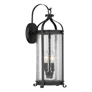 Preston 2-Light Outdoor Wall Lantern in Iron Oxide