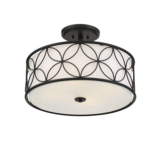 Reid 4-Light Ceiling Light in Matte Black
