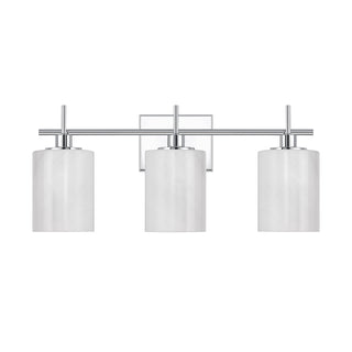 3-Light Bathroom Vanity Light in Chrome