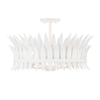 Ensley 4-Light Ceiling Light in Bisque White