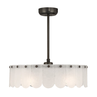 Ashton 5-Light Fan D'Lier in Mediterranean Bronze