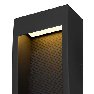 Taper Wall Sconce  Sand Black