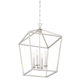 Townsend 4-Light Pendant in Satin Nickel