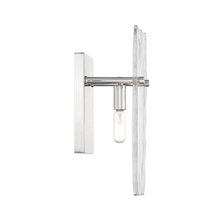 Genry 1-Light Wall Sconce in Polished Nickel
