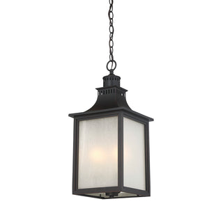 Monte Grande 3-Light Outdoor Hanging Lantern in English Bronze