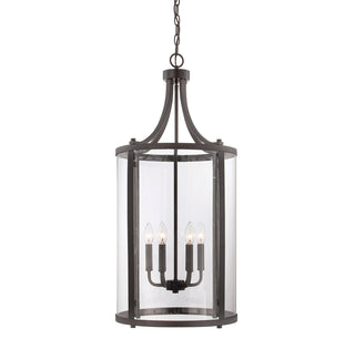 Penrose 6-Light Pendant in English Bronze