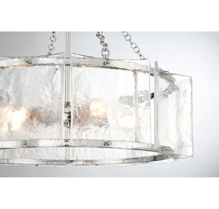 Genry 5-Light Pendant in Polished Nickel