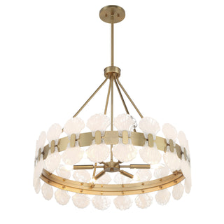 Bancroft 6-Light Chandelier in Noble Brass