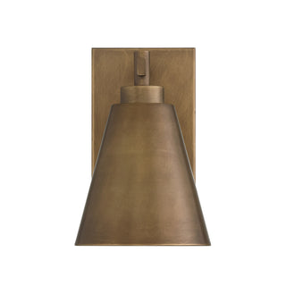 Ryder 1-Light Outdoor Wall Lantern in Atlas Bronze