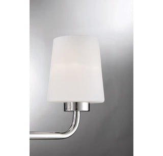 Capra 3-Light Bathroom Vanity Light in Polished Nickel