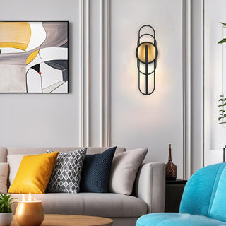 Raymond Wall Sconce  Sand Black