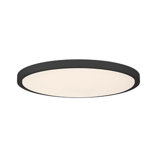 20" LED Flush Mount in Black