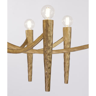 Belleza 10-Light Linear Chandelier in Spumante by Breegan Jane
