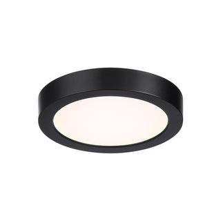 LED Flush Mount in Black