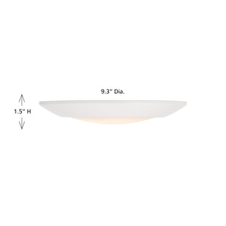 LED 5CCT Disc Light in White