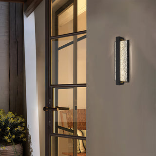 Seafoam Wall Sconce  Sand Black
