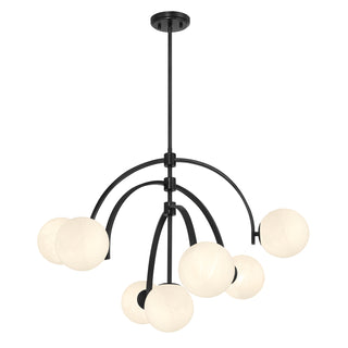 Marias 7-Light Chandelier in Matte Black