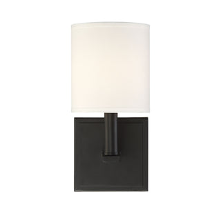 Waverly 1-Light Wall Sconce in Matte Black