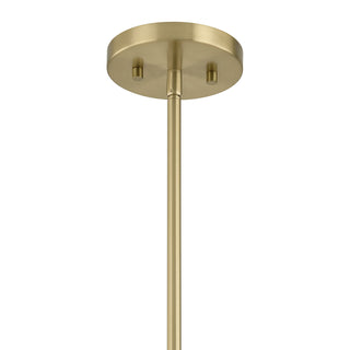 Rosa 6-Light Chandelier in Noble Brass