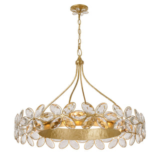 Marbella 14-Light Chandelier in Gold Shimmer by Breegan Jane